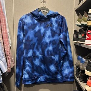 Under Armour Blue Activewear Hoodie Boys